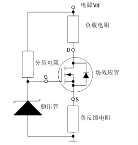 场效应管放大恒流电路 场效应管放大恒流电路