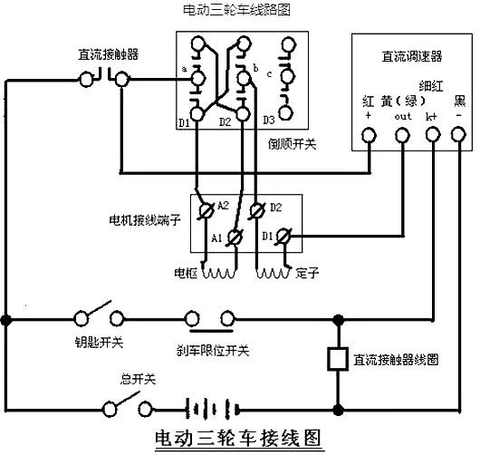 电动自行车电路图 电动自行车电路图