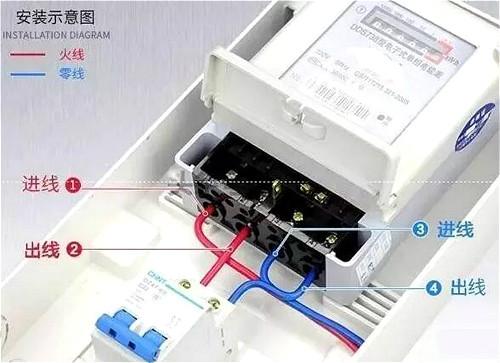 电表接线图 电表接线图