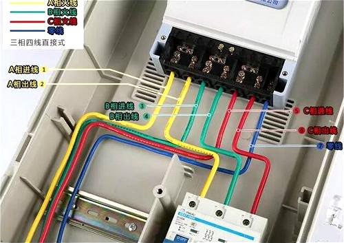 电表接线图 电表接线图