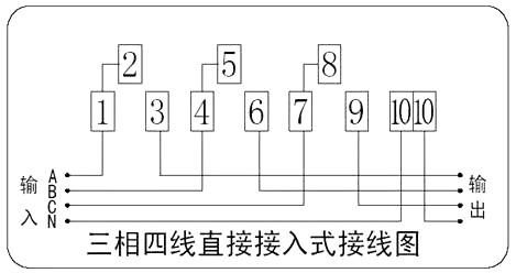 电表接线图 电表接线图