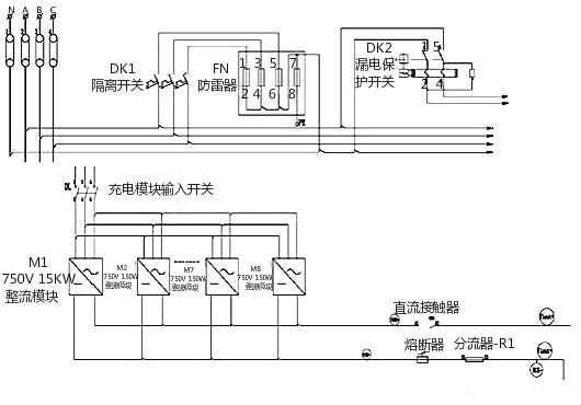 充电桩原理图 充电桩原理图
