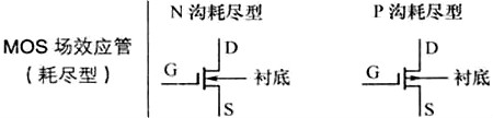 场效应管电路图符号 场效应管电路图符号