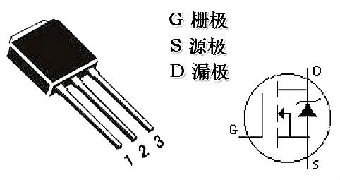 场效应管管脚图接线图 场效应管管脚图接线图
