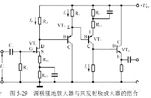 场效应管放大电路图 场效应管放大电路图