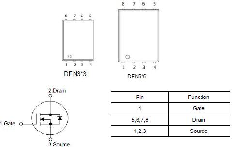 低压MOS管,3303A,90A/30V 低压MOS管,3303A,90A/30V
