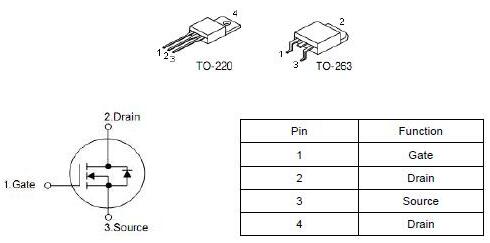 安定器,MOS管75NF75,80A/80V 安定器,MOS管75NF75,80A/80V