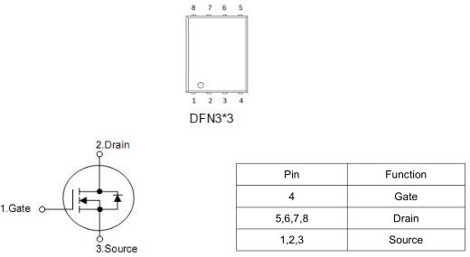 无人机MOS管,KNX3706A,50A/60V 无人机MOS管,KNX3706A,50A/60V