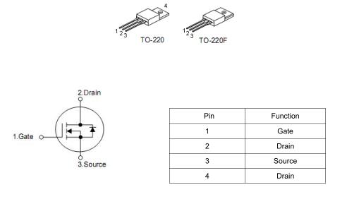 MOS管,KNX6165A,10A/650V MOS管,KNX6165A,10A/650V