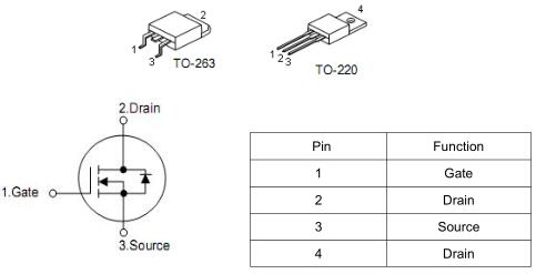 低压MOS管,KNX2708A,160A/80V 低压MOS管,KNX2708A,160A/80V