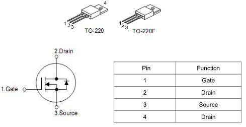 MOS管,KNP6140A,10A/400V MOS管,KNP6140A,10A/400V
