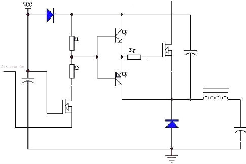 MOSFET栅极,驱动电路,PNP MOSFET栅极,驱动电路,PNP
