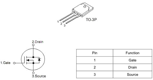 MOS管,KIA24N50H,24A/500V MOS管,KIA24N50H,24A/500V