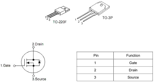MOS管,KNX7650A替代FQA24N50,25A/500V MOS管,KNX7650A替代FQA24N50,25A/500V