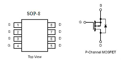 4703,KPE4703A,-8A/-30V 4703,KPE4703A,-8A/-30V