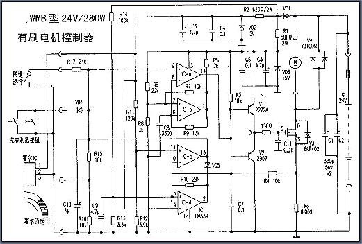 电动车控制器接线图 电动车控制器接线图