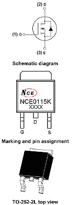 NCE0115K规格书,NCE0115K替代,NCE0115K封装 NCE0115K规格书,NCE0115K替代,NCE0115K封装