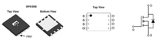 AON6512替代,AON6512规格书,30V/150A AON6512替代,AON6512规格书,30V/150A