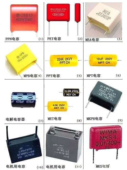 电子元件名称大全图 电子元件名称大全图