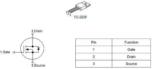 KCX6265A,11A/ 650V,TO-220F KCX6265A,11A/ 650V,TO-220F