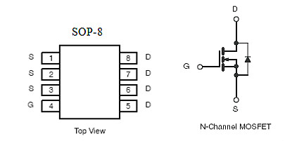 剃毛器专用MOS管,KIA4603A,7A/30V 剃毛器专用MOS管,KIA4603A,7A/30V