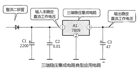 三端稳压管内部电路图 三端稳压管内部电路图