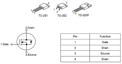 6N70H,5.8A/700V,MOS管 6N70H,5.8A/700V,MOS管