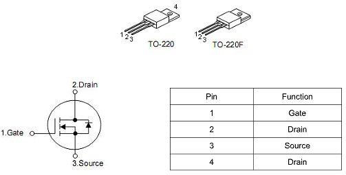 MOS管,4665A,7.5A/650V MOS管,4665A,7.5A/650V