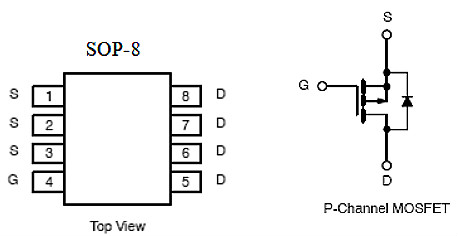 MOS管,-5.3A/-30V,KIA9435A MOS管,-5.3A/-30V,KIA9435A