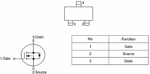 MOS管,KIA3402,4.0A/30V MOS管,KIA3402,4.0A/30V
