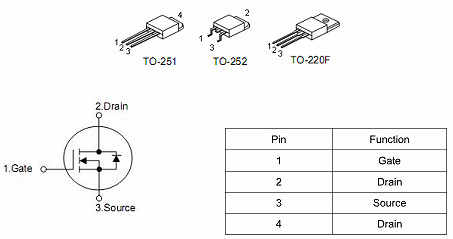 MOS管,6N70H,5.8A/700V MOS管,6N70H,5.8A/700V