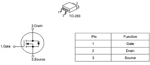 MOS管,KCX3008A,120A/85V MOS管,KCX3008A,120A/85V