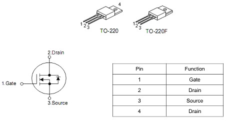 MOS管,KNX4890A,9A/900V MOS管,KNX4890A,9A/900V