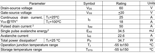 MOS管 60V25A TO-252 KNX7606A MOS管 60V25A TO-252 KNX7606A