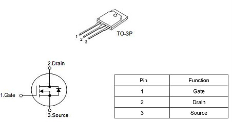 MOS管,40A/500V,KNX9150A MOS管,40A/500V,KNX9150A