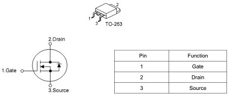 MOS管,3008,120A/85V MOS管,3008,120A/85V