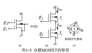 双栅场效应管 双栅场效应管