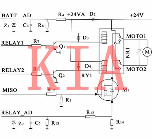 MOS管在电动车窗中的应用分享-KIA MOS管 MOS管在电动车窗中的应用分享-KIA MOS管