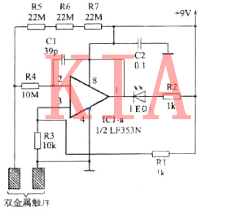 触摸开关 电路图 触摸开关 电路图