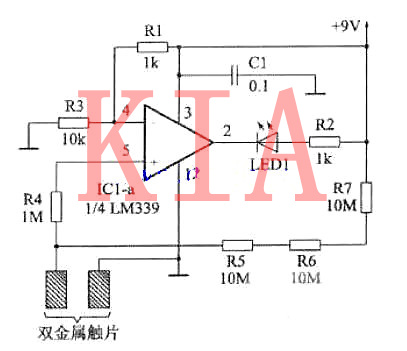 电子电路|触摸开关电路图分析-KIA MOS管 电子电路|触摸开关电路图分析-KIA MOS管