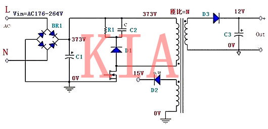 开关电源元器件的电压应力分析-KIA MOS管 开关电源元器件的电压应力分析-KIA MOS管