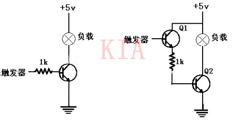 三极管开关应用及开关电路图分析-KIA MOS管 三极管开关应用及开关电路图分析-KIA MOS管