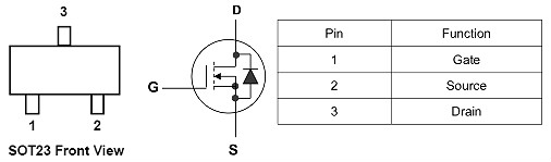 MOS管2300 6A20V SOT23 参数规格书 现货直销-KIA MOS管 MOS管2300 6A20V SOT23 参数规格书 现货直销-KIA MOS管