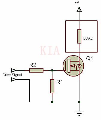 电路分析-NMOS管应用于高边开关(high-sidedriver)-KIA MOS管 电路分析-NMOS管应用于高边开关(high-sidedriver)-KIA MOS管
