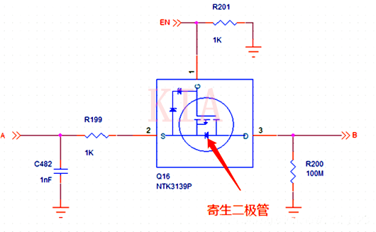 【电路设计】PMOS做信号开关设计图解-KIA MOS管 【电路设计】PMOS做信号开关设计图解-KIA MOS管