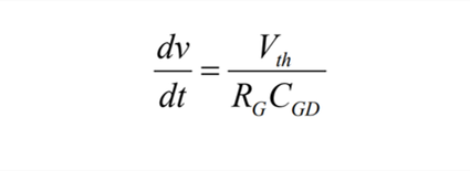 dV/dt MOSFET dV/dt MOSFET