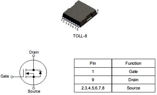 80v240a,1808场效应管 80v240a,1808场效应管