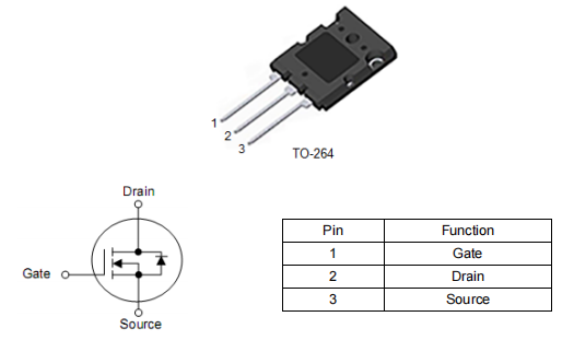 MOS管23a 1200v,KNK74120A场效应管,逆变器专用-KIA MOS管 MOS管23a 1200v,KNK74120A场效应管,逆变器专用-KIA MOS管