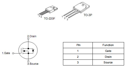 调光器模块mos管,KNX7650A场效应管,500V 25A参数资料-KIA MOS管 调光器模块mos管,KNX7650A场效应管,500V 25A参数资料-KIA MOS管