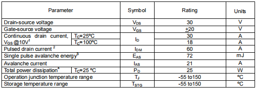 nce30p30k,KIA30N03B场效应管 nce30p30k,KIA30N03B场效应管